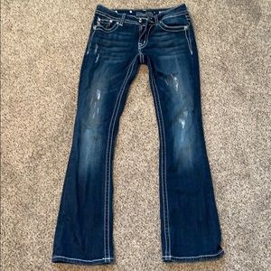 Miss Me Dark Wash Jeans-like new!
